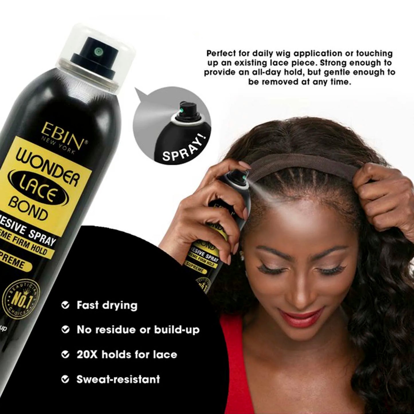 Ebin New York Wonder Lace Bond - Maximum Hold