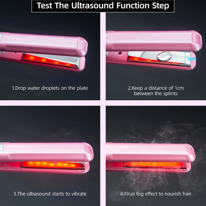 Ultrasonic Infrared Hair Straightener