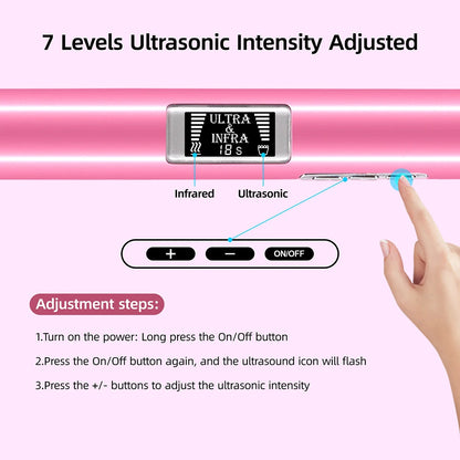 Ultrasonic Infrared Hair Straightener