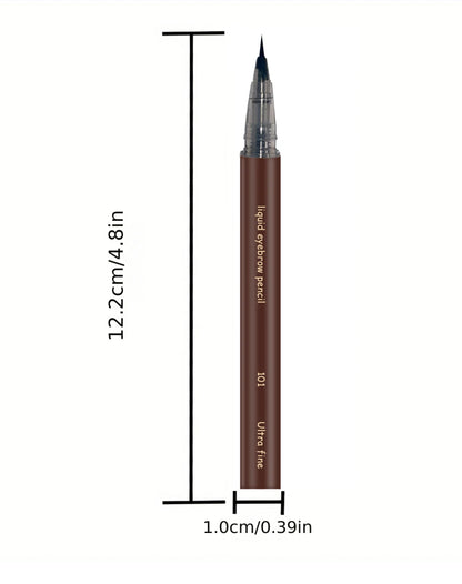 Ultra Fine Extra Slim Eyebrows Pen Waterproof Professional Sweat-proof Liquid Eye Brow Pen