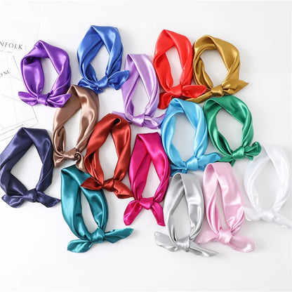 Silk Scarf Hair Tie