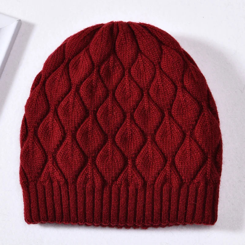 Jaxmony Double Lined Beanie Pom Pom Hat