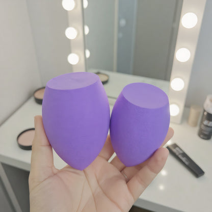 Jumbo Beveled Beauty Blender Large Makeup Sponge Dual-Use for Wet and Dry, Expands with Water, Makeup Sponge for Foundation Liquid Makeup