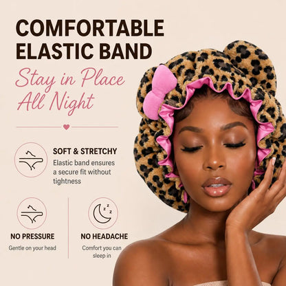 Leopard Ears Bonnet