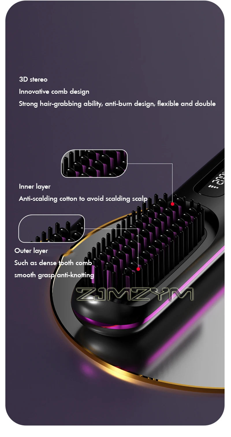 Quick Heat Cordless Hair Straighter