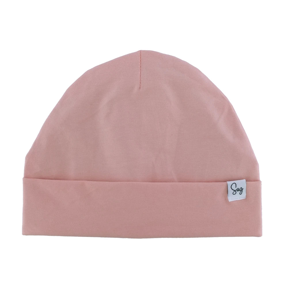 Baby Jersey Satin Lined Beanie Hat