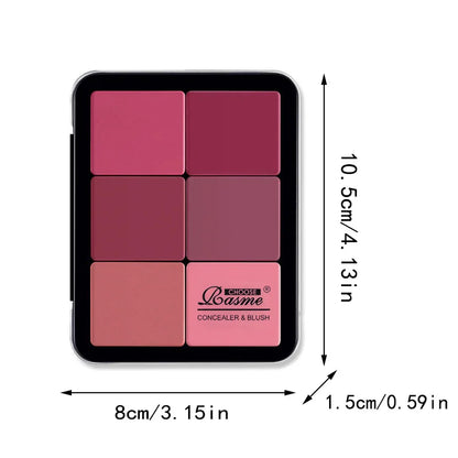 12-Color Matte Concealer and Blush Palette