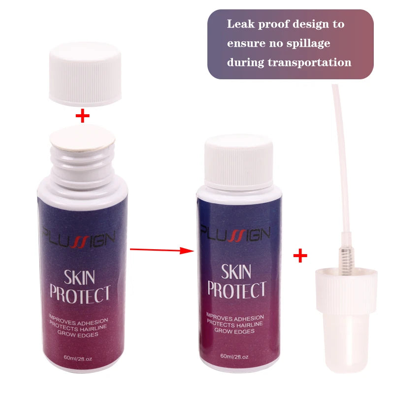 Glueless Melting Spray & Skin Protect Primer 2Pcs set