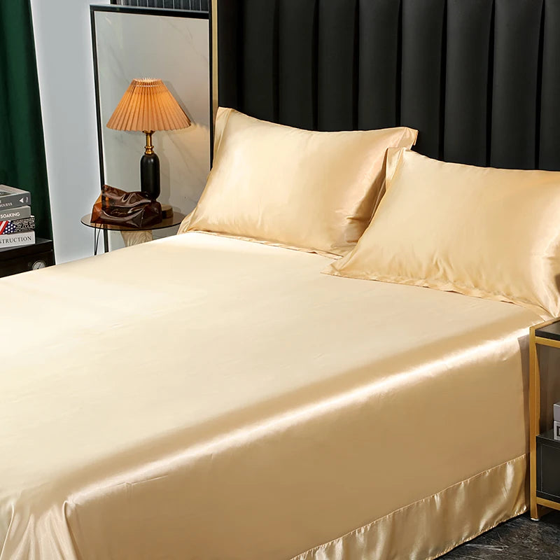 Luxury Mulberry Silk Bed Sheets Set