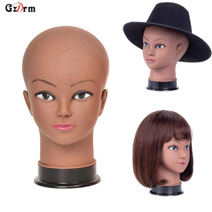 Mannequin Head with Stand/Clamp and Pins