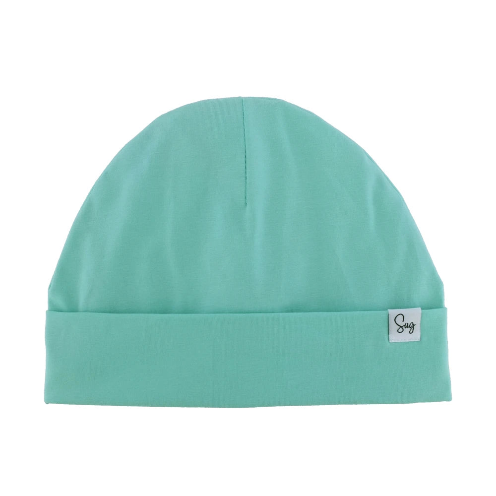 Baby Jersey Satin Lined Beanie Hat