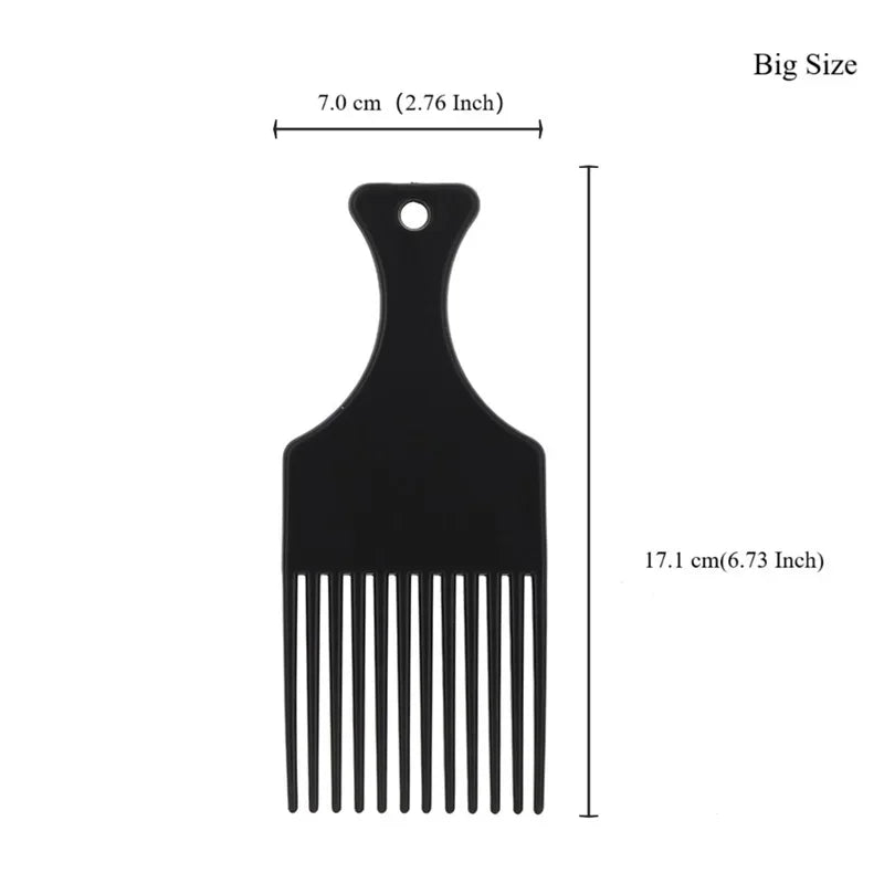 3-Piece Wide Tooth Afro Hair Pick Set