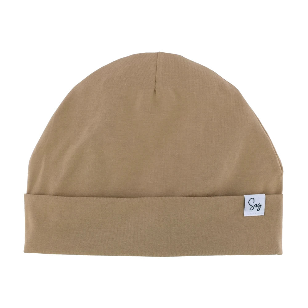 Baby Jersey Satin Lined Beanie Hat