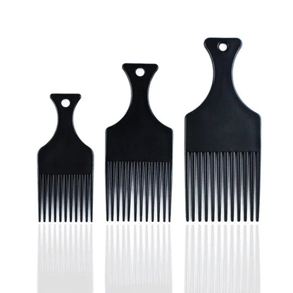 3-Piece Wide Tooth Afro Hair Pick Set