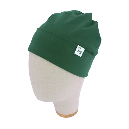 Baby Jersey Satin Lined Beanie Hat