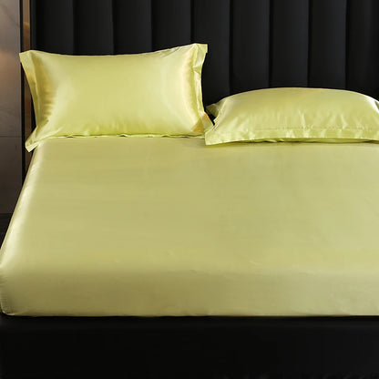 Luxury Mulberry Silk Bed Sheets Set