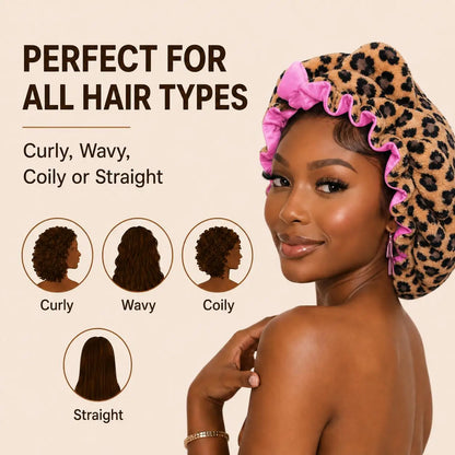Leopard Ears Bonnet