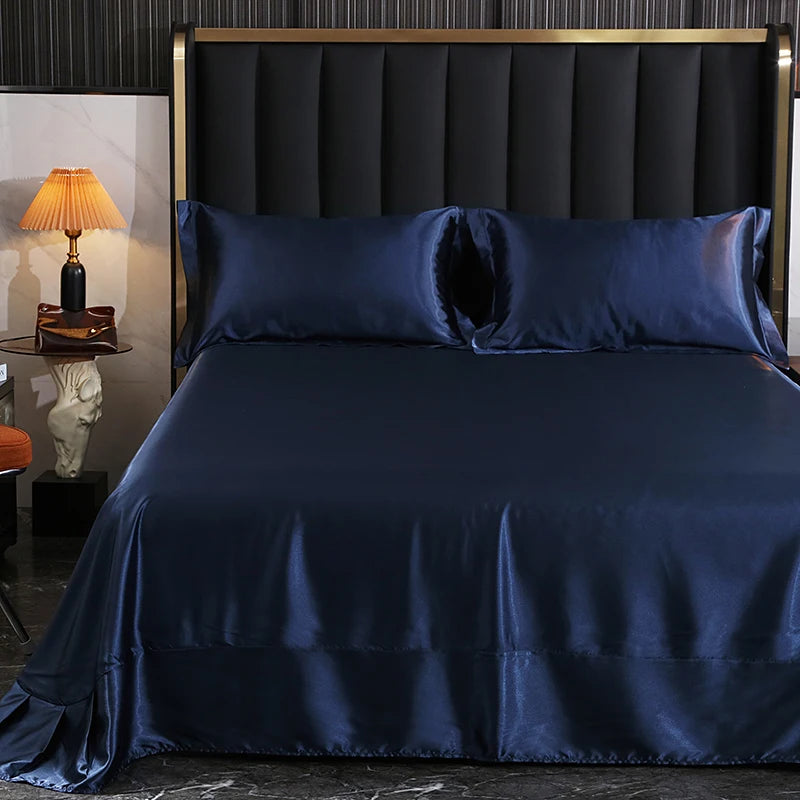 Luxury Mulberry Silk Bed Sheets Set