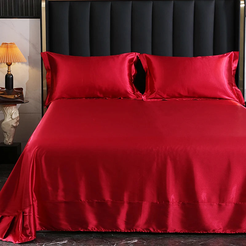 Luxury Mulberry Silk Bed Sheets Set