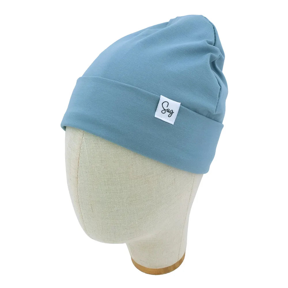 Baby Jersey Satin Lined Beanie Hat