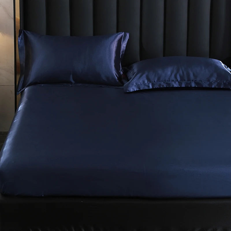 Luxury Mulberry Silk Bed Sheets Set