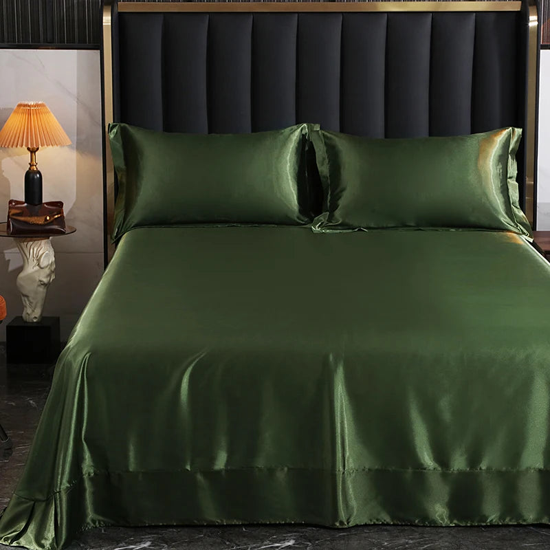 Luxury Mulberry Silk Bed Sheets Set