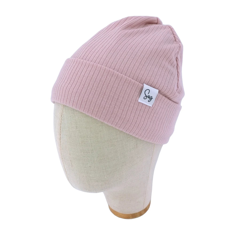 Baby Jersey Satin Lined Beanie Hat