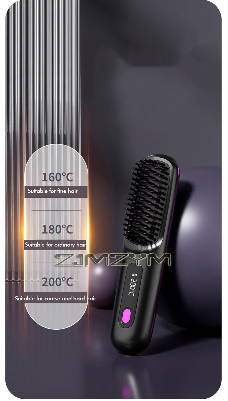 Quick Heat Cordless Hair Straighter