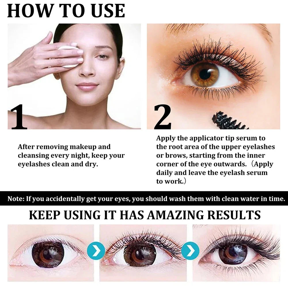 Eyelash Growth Serum | Grow Lashes Serum | Edge Silks