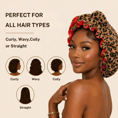 Leopard Ears Bonnet