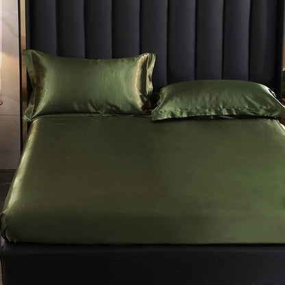 Luxury Mulberry Silk Bed Sheets Set