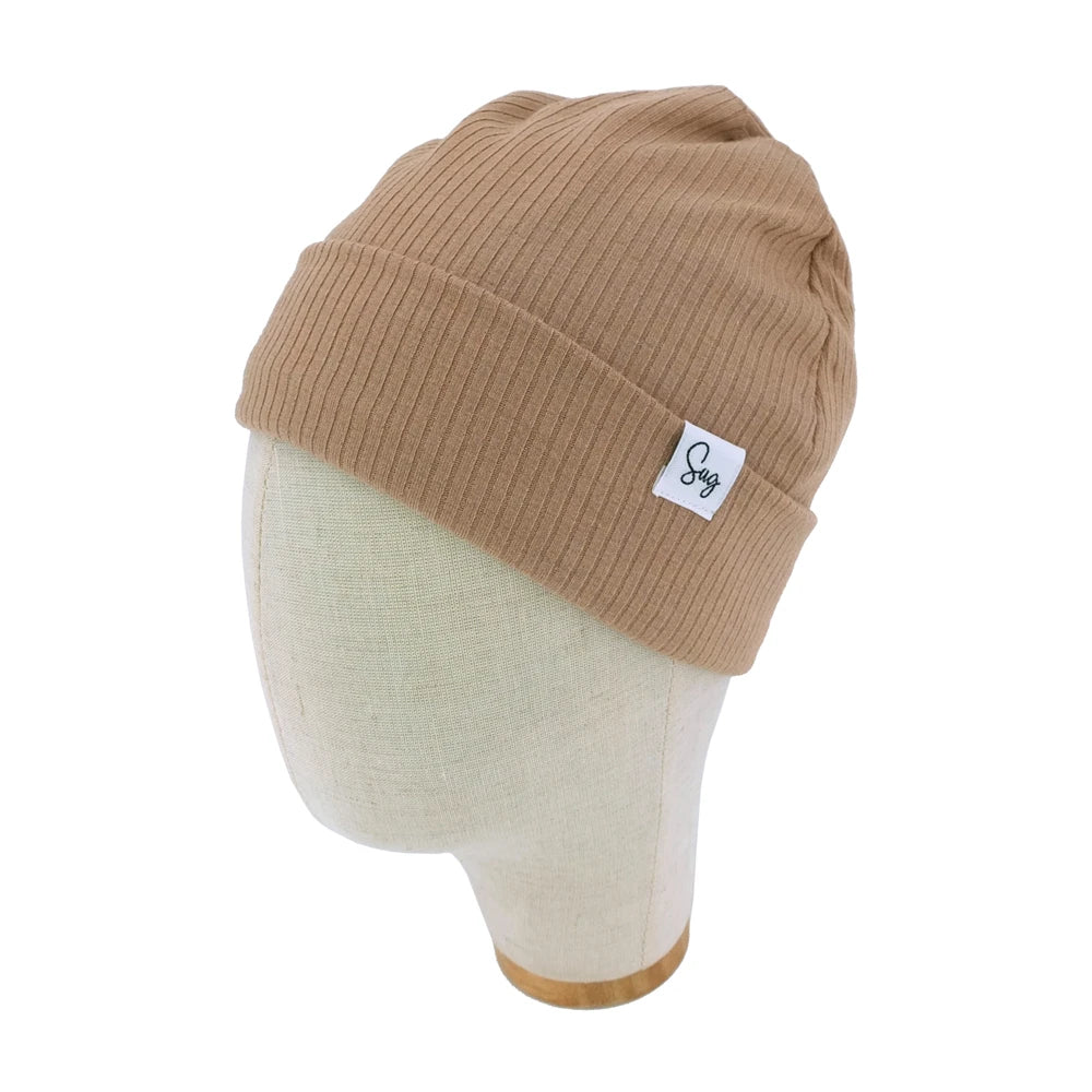 Baby Jersey Satin Lined Beanie Hat