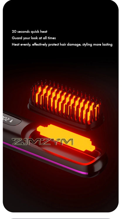 Quick Heat Cordless Hair Straighter