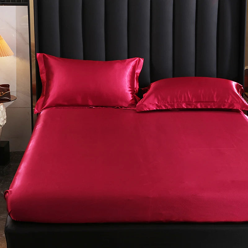 Luxury Mulberry Silk Bed Sheets Set