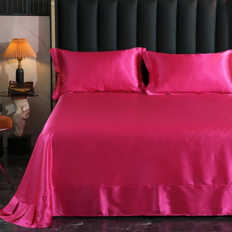 Luxury Mulberry Silk Bed Sheets Set