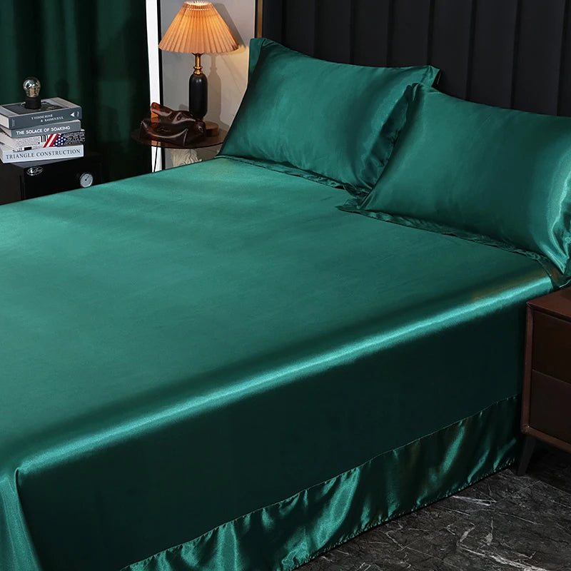 Luxury Mulberry Silk Bed Sheets Set