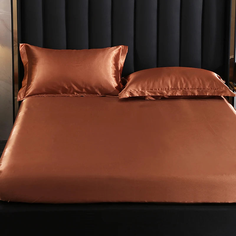 Luxury Mulberry Silk Bed Sheets Set