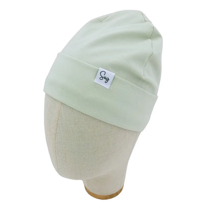 Baby Jersey Satin Lined Beanie Hat