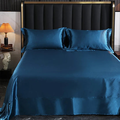 Luxury Mulberry Silk Bed Sheets Set